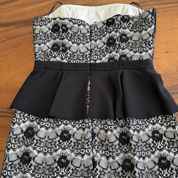 Max & Cleo formal cocktail strapless dress size 2 - Picture 6 of 9